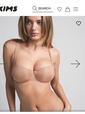 Skims balconette push-up bra